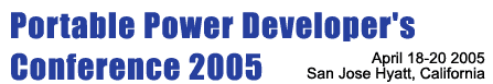 Portable Power Developers Conference
