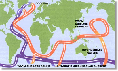 Global ocean circulation