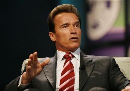 Schwarzenegger Tells U.N.: Green Rules Help Markets Photo: Mario Anzuoni