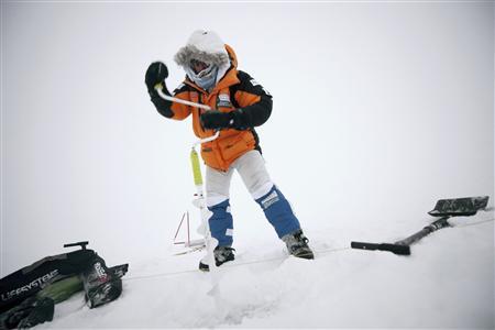 Lack Of Permanent Arctic Ice Surprises Explorers Photo: Martin Hartley/Handout