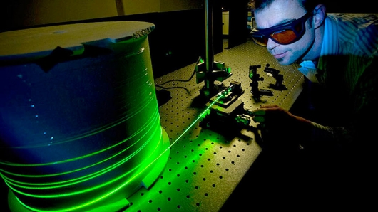 Scientists at the University of Adelaide, Australia, have devised a way to squeeze light b...