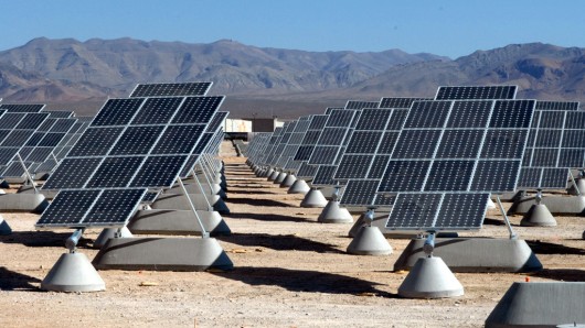 Solar power plant at Nellis Air Force Base