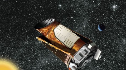 An artist's rendition of the Kepler spacecraft (Image: NASA/JPL-Caltech)