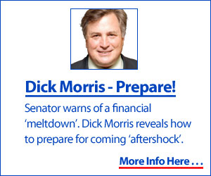 Close to 100,000 fear 'Aftershock', Dick Morris Says Prepare