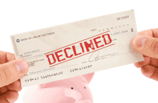 Declined Check