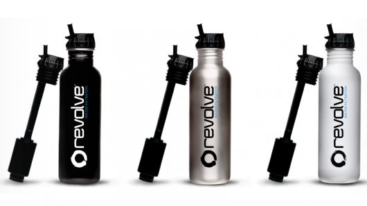The Revolve tap water filter bottle