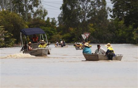 Australia Floods Cause 