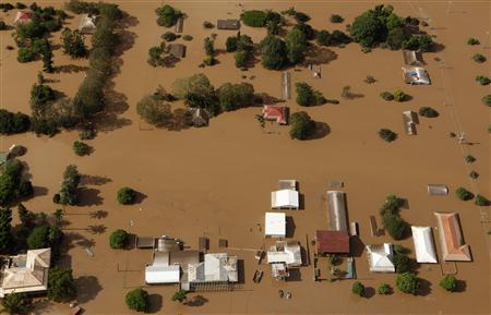 Australia Floods Sweep South, Trail Of Disaster Grows Photo: Tim Wimborne