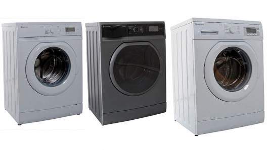 The Russell Hobbs washing machines offering a 12 minute cycle - 7kg white and graphite mod...