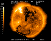 Latest GOES SXI  image, link to large image