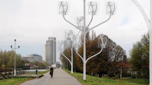 Power Flowers could become a common sight in towns and cities