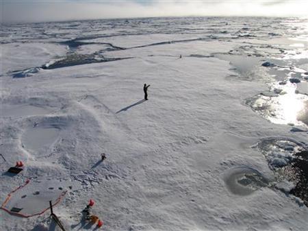 Melting Arctic May Redraw Global Geopolitical Map Photo: Stuart McDILL