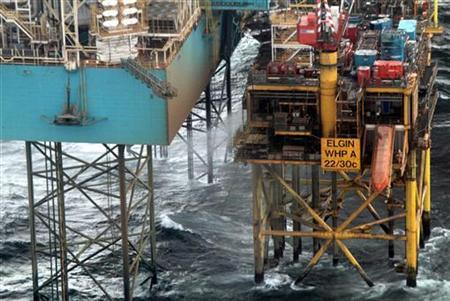 Total Says Gas Leak Cut To A Third After Relief Work Photo: Total E&P/Handout