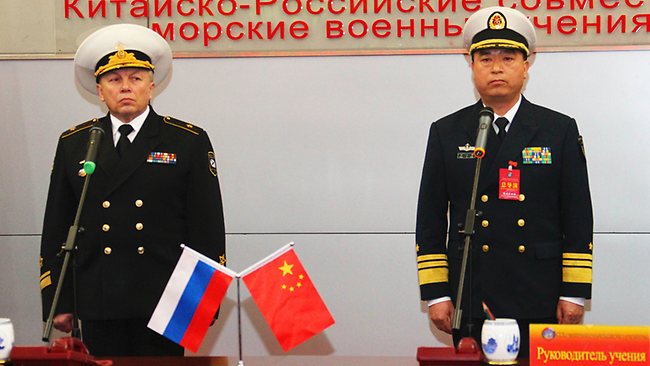 China Russia Navy Drills