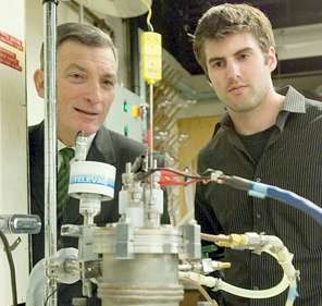Sadowy's student, David Bradwell, built the first ever liquid battery.