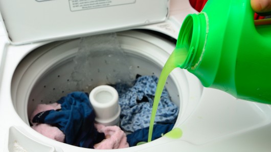 Cheaper, non-enzymatic detergents can be used with enzyme-enhanced cleaning utensils for g...