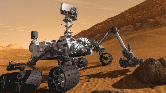 NASA's Mars lander Curiosity has landed safely on Mars (Image: NASA)