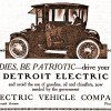 1917 ad suggesting patriotism is buying a Detroit Electric (University of Wisconsin) 