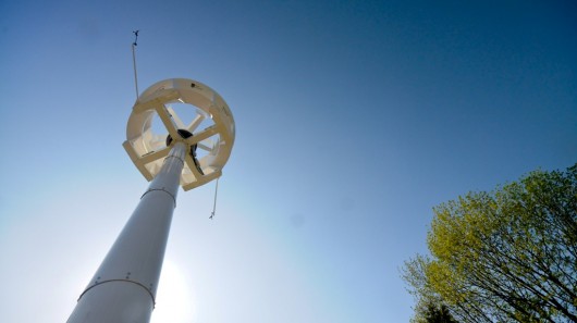 The turbine is particularly well-suited to the gusting winds of inner cities
