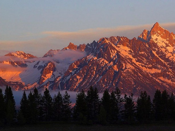 San Francisco Peaks, sunrise The Hopi, Navajo and other tribes that hold the San Francisco Peaks sacred fear contamination and desecration from a wastewater-to-snow project.