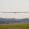 Solar Impulse comes in the land in Payerne (Photo: Solar Impulse - Laurent Kaeser)
