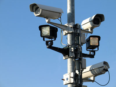 surveillance cameras