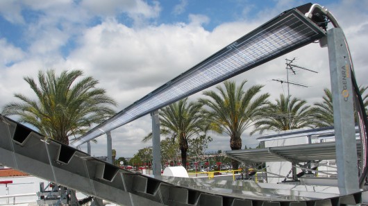 Cogenra's cogeneration system produces heat and electricity, increasing efficiency to up t...