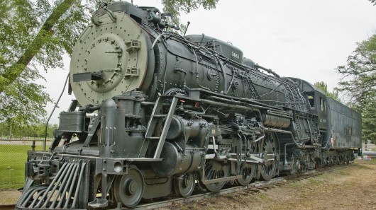 Locomotive 3463, the 75 year-old test bed locomotive for CSR's Project 130 