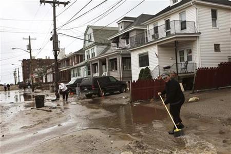 Sandy on track to be second-largest flood loss ever Photo: Gil Cohen Magen