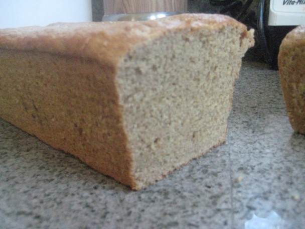 Freshly Baked Einkorn Bread Sliced