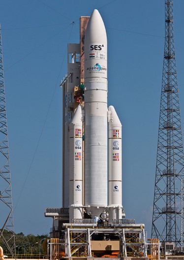 An Ariane rocket (Image: ESA/CNES/Arianespace/Optique Video du CSG)