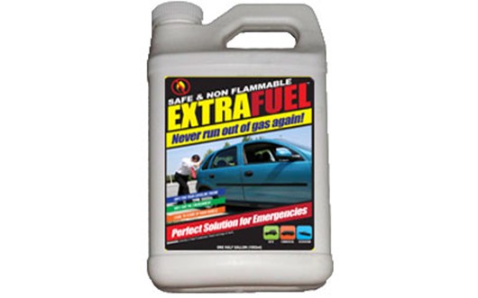 Extra Fuel boasts a 10-year shelf (or boot) life