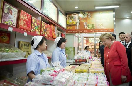 Merkel seeks Chinese concessions in solar row Photo: Bundesregierung/Guido Bergmann/Pool