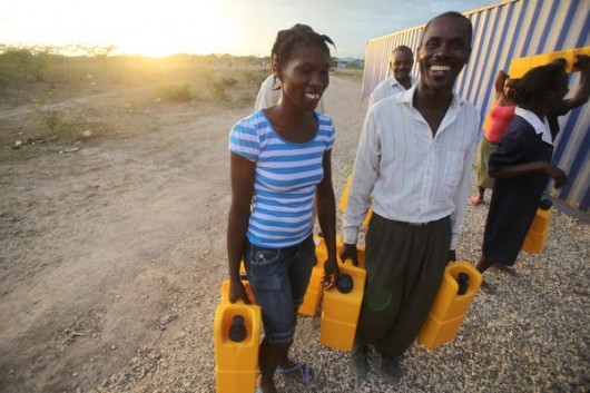 The Jerrycan helps those without clean water access collect and purify water