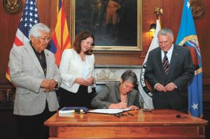 'Historic water rights agreement signed