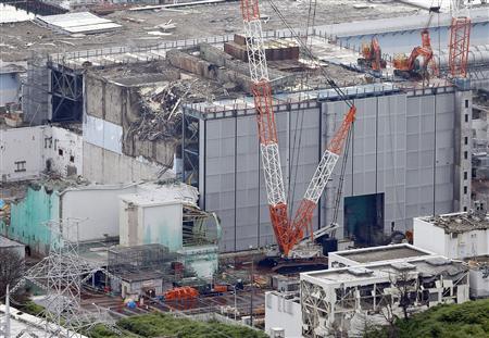 Fukushima operator says workers dusted with radioactive particles Photo: Reuters/Kyodo