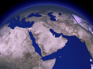 Middle-East-Satellite-View