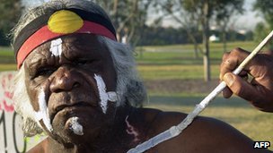 Aboriginal man