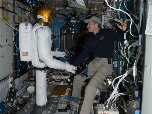 NASA and GM's Robonaut 2 began doing work aboard the ISS in 2012