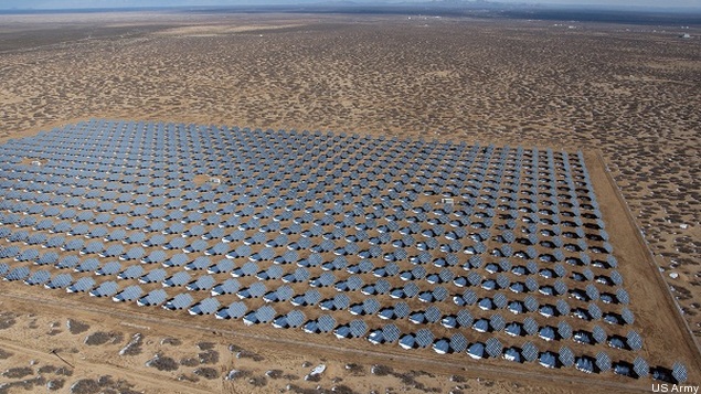 Army's Solar Array In New Mexico A World Beater