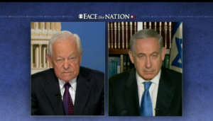 The Israeli PM appeared on CBS's "Face The Nation" on Sunday to discuss the Iran threat.