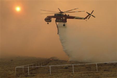 California wildfire destroys 24 homes, consumes 30,000 acres Photo: Jonathan Alcorn