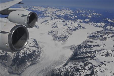 Canada's Arctic glaciers headed for unstoppable thaw: study Photo: NASA/E.Shaller/ASCENDS II