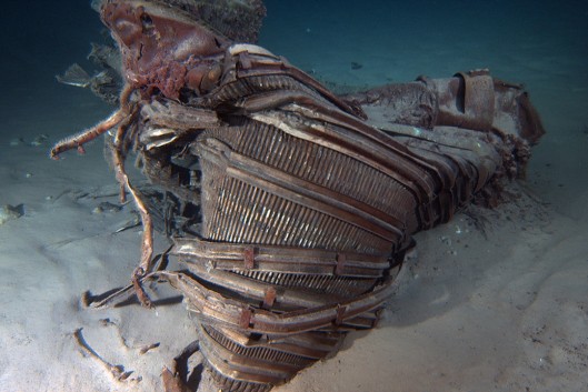 Nozzle from the Apollo engine