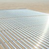 The Shams 1 concentrated solar power plant uses a dry-cooling system is used to keep water...