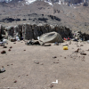 A view of a camp on Mount Kilimanjaro through Google Maps Street View