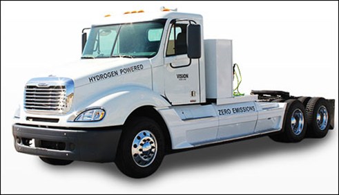 Vision Industries Wins Order for 100 Fuel Cell Class 8 Heavy Trucks