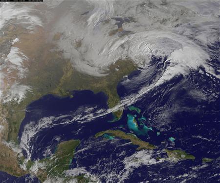 U.S. weather-watcher satellite fails just before hurricane season Photo: ?NASA/NOAA/GOES/Handout