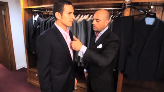 The infmaous T.M. Lewin suit fitting video that introduced me to the concept of ASMR