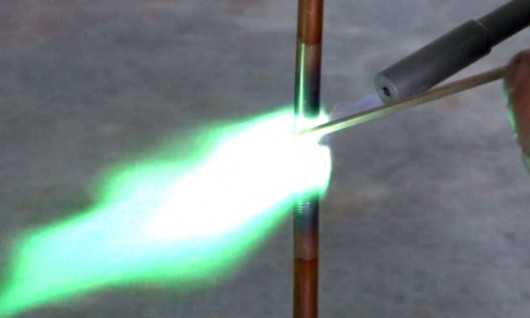 Because SafeFlame produces the hydrogen and oxygen right at the point of use, no cylinders...